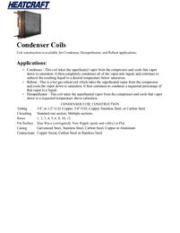Condenser Coils, Heatcraft